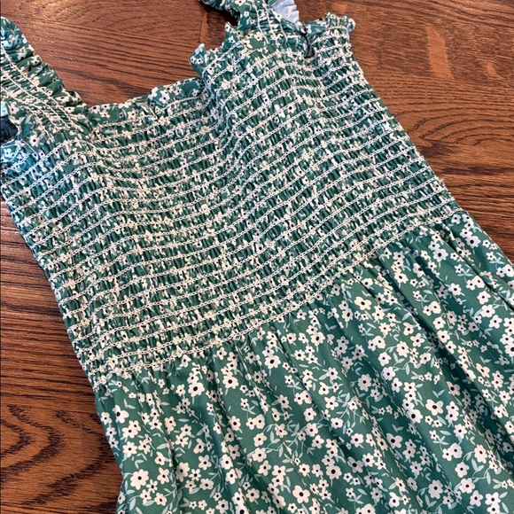 Kourt Floral tiered Green maxi Dress, s - Picture 2 of 2